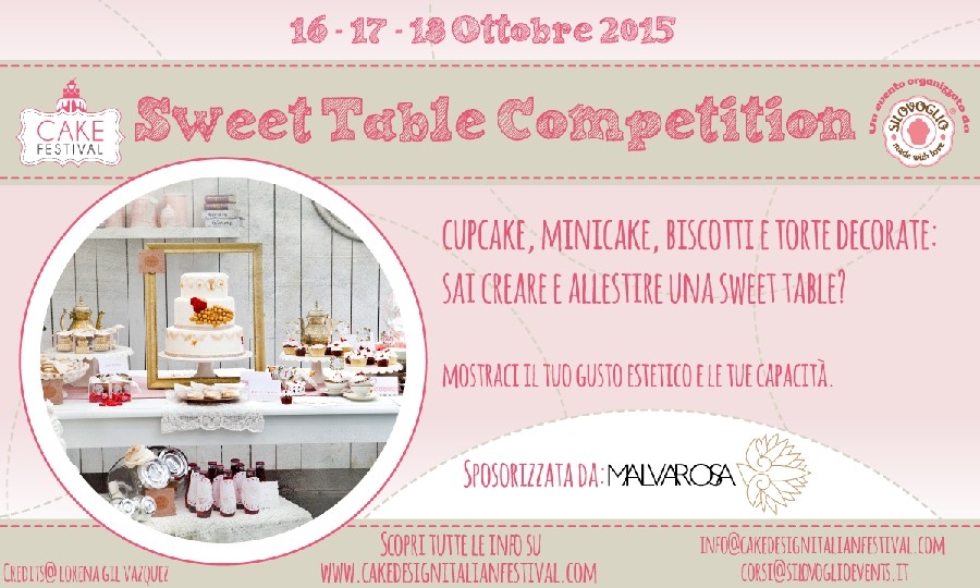 CDIF Sweet Table Competition 2015