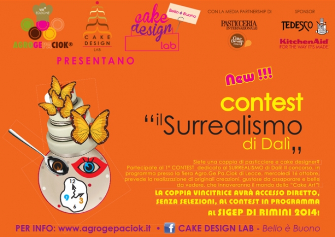Pasticcieri e cake designer unitevi sotto il segno di Dalì!